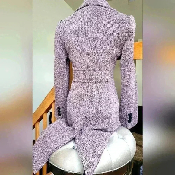 Express Design Studio wool coat, light purple,  XS, in excellent condition. - Picture 9 of 11